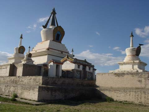 Боди Субурган (Священный Субурган) монастыря Эрдене Зуу.