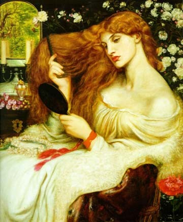 Леди Лилит (Фанни Корнфорт). Данте Габриэль Россетти (1828—1882)